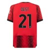 Officiële Voetbalshirt AC Milan Dest 21 Thuis 2023-24 - Heren